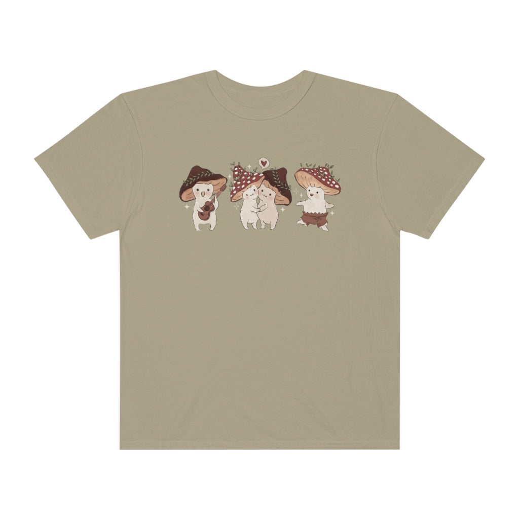 Mushroom Friends Unisex Comfort Colors T-shirt - Esdee