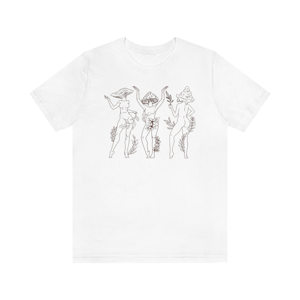 Mushroom Ladies Line T-Shirt - Esdee