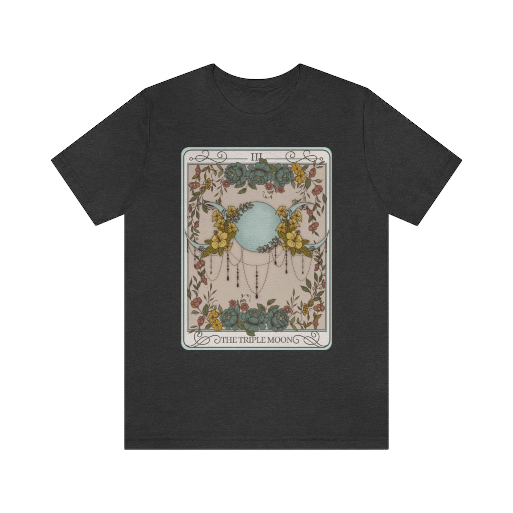 The Triple Moon Tarot Card Unisex T-Shirt Esdee