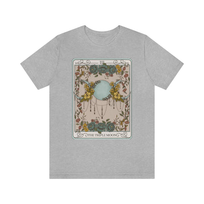 The Triple Moon Tarot Card Unisex T-Shirt Esdee