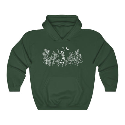 Wildflower Skeleton Hooded Sweatshirt - Esdee