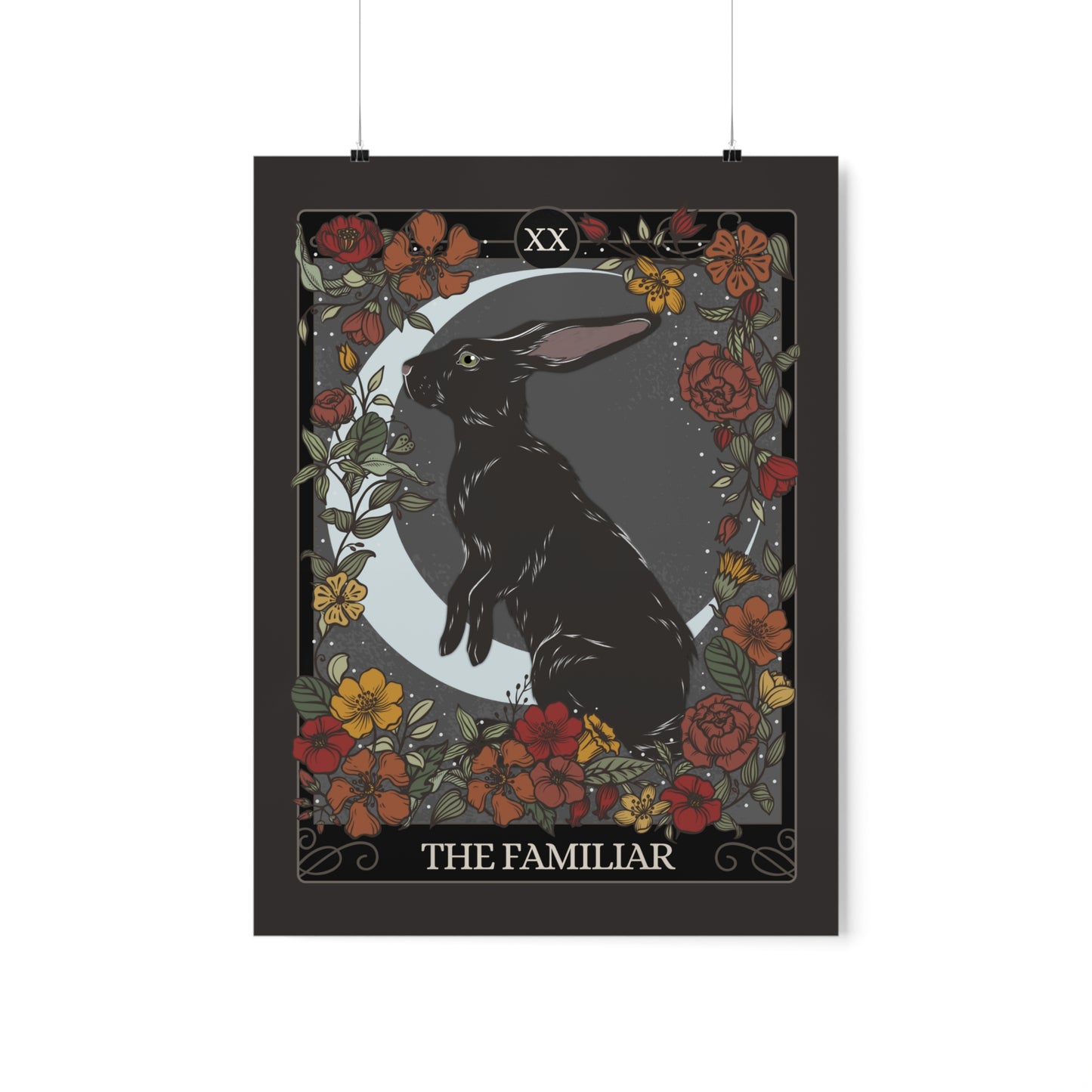 Custom Familiar Tarot Card Poster - Esdee