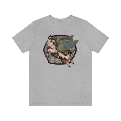 Flying Pig Unisex T-Shirt - Esdee