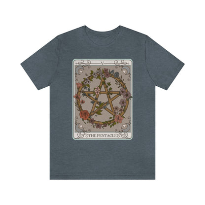 The Pentacle Tarot Card T-Shirt Esdee