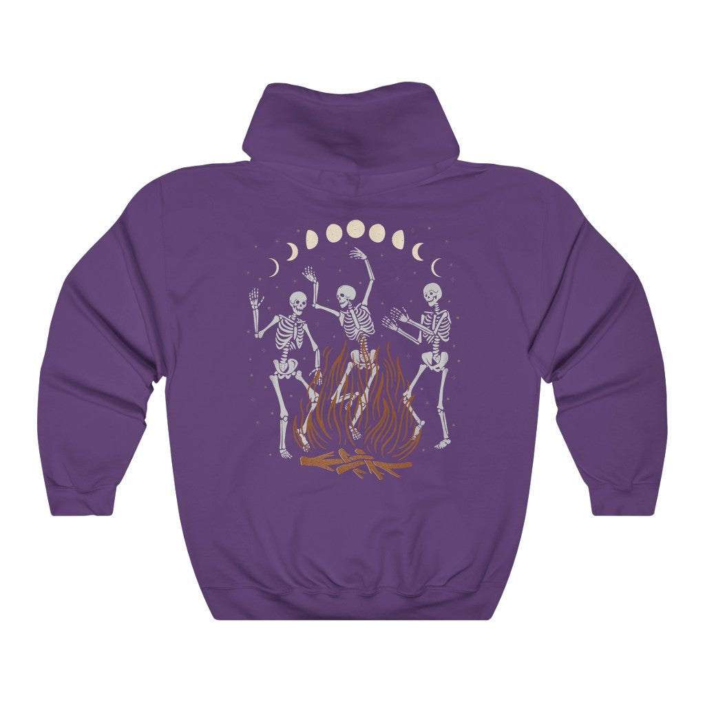 Skeleton Dance Hooded Sweatshirt Esdee