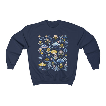 Scandinavian Moth Unisex Crewneck Sweatshirt - Esdee