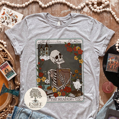 The Reader Tarot Card T-Shirt