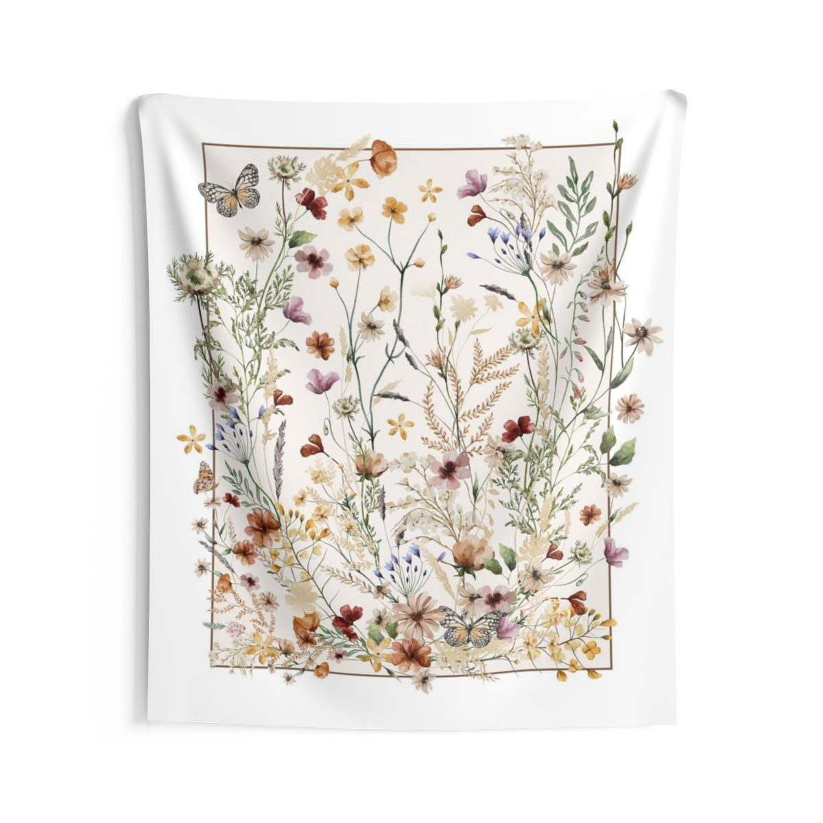 Wildflower Indoor Wall Tapestry - Esdee
