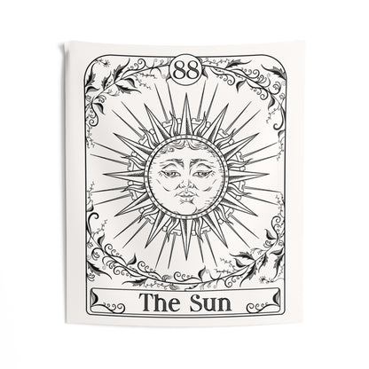 The Sun Ad Meliora Tarot Custom Wall Tapestry - Esdee