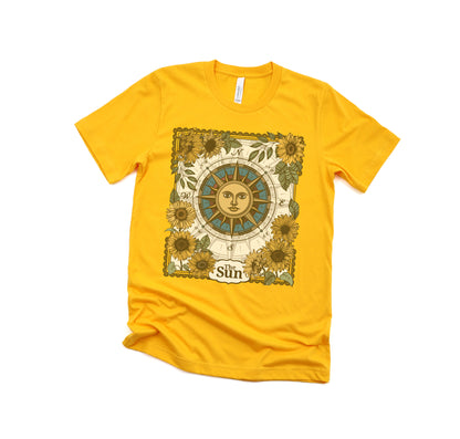 The Sun Tarot Card Unisex T-Shirt - Esdee