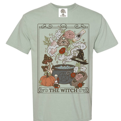 The Witch Tarot Card Unisex Comfort Colors TShirt - Esdee