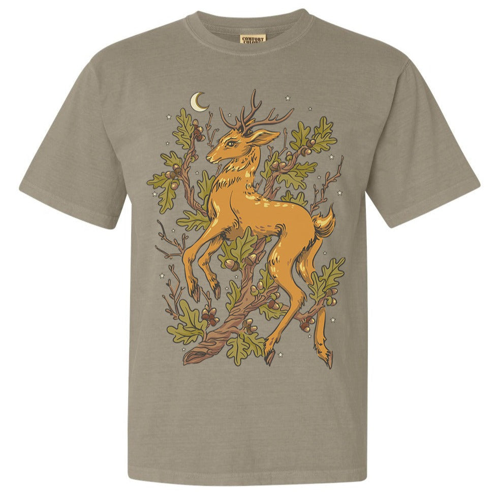 Forestcore Deer Unisex Comfort Colors T-shirt -Esdee