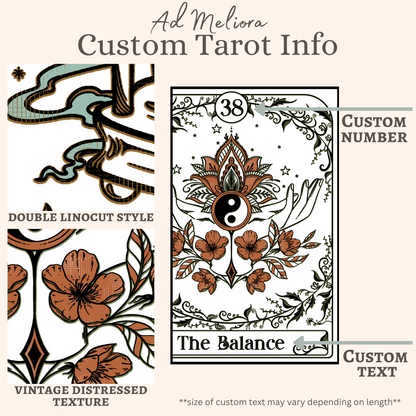 The Time Ad Meliora Custom Tarot Card Unisex TShirt - Esdee