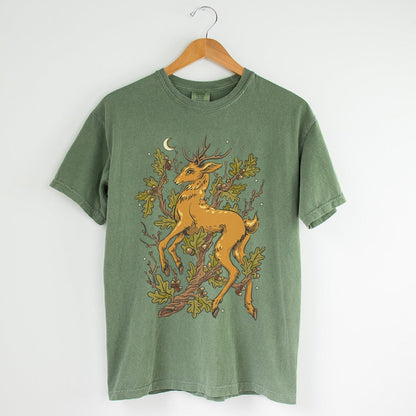 Forestcore Deer Unisex Comfort Colors T-shirt