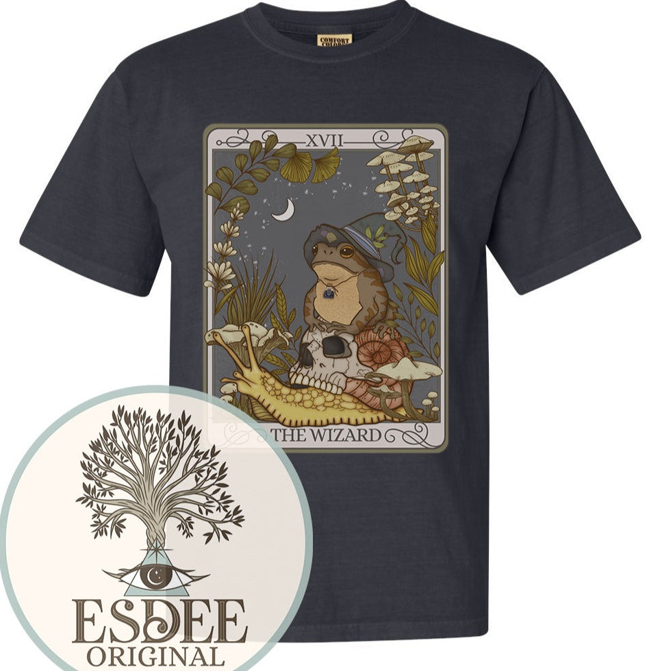 The Wizard Tarot Card Unisex T-shirt - Esdee