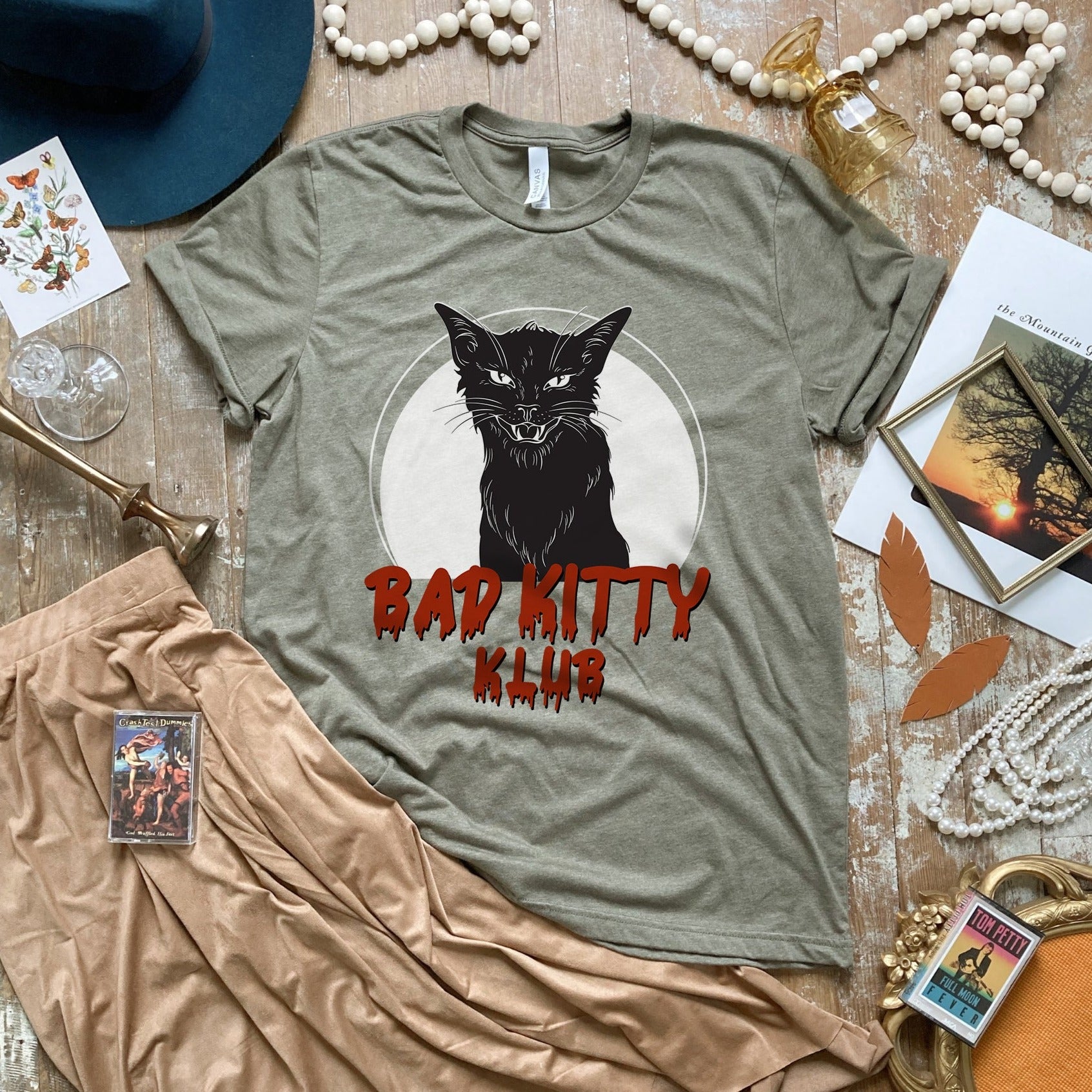 Bad kitty sale shirt