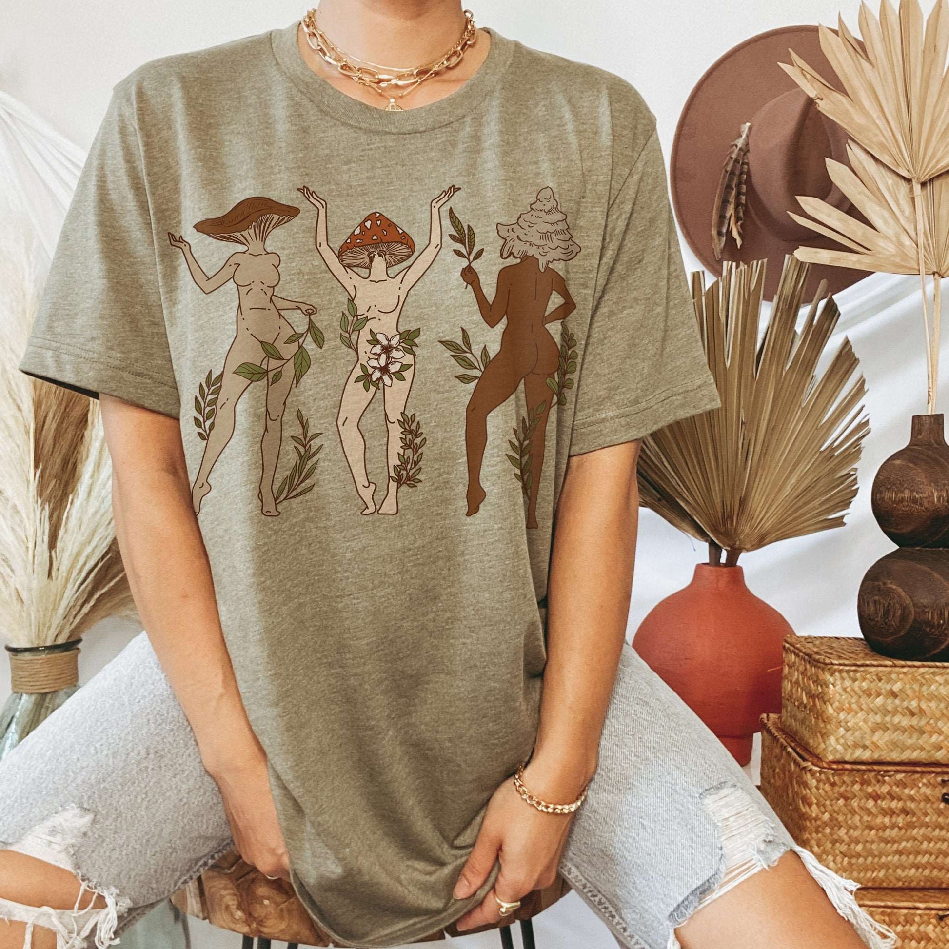 Mushroom Ladies Color T-Shirt - Esdee