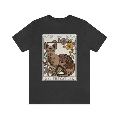 The Cat Tarot Card Unisex T-Shirt Esdee