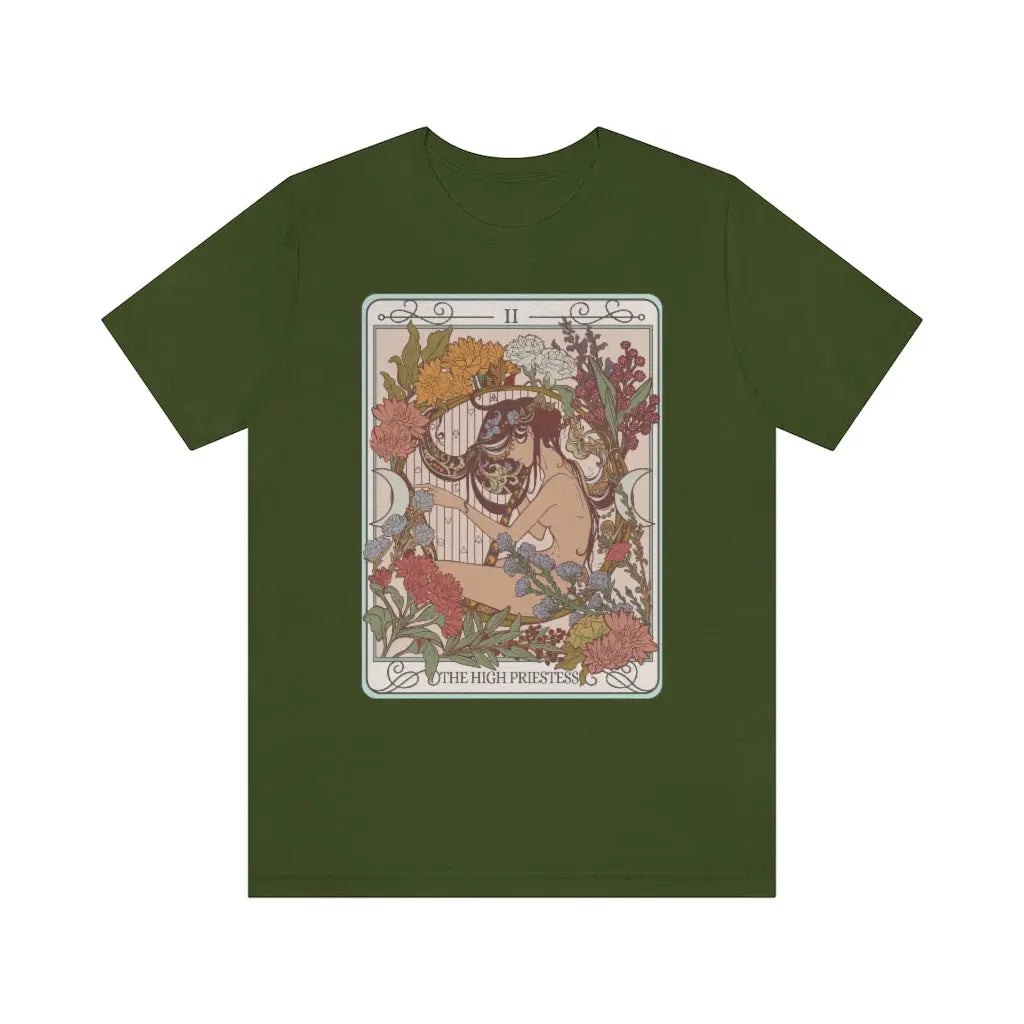 The High Priestess Tarot Card UnisexT-Shirt Esdee