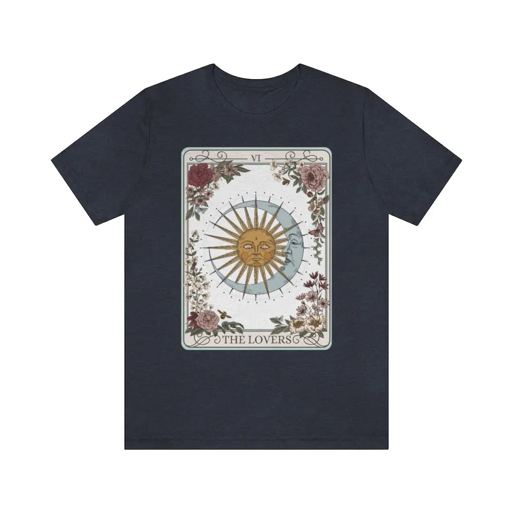 The Lovers Tarot Card Unisex T-Shirt Esdee