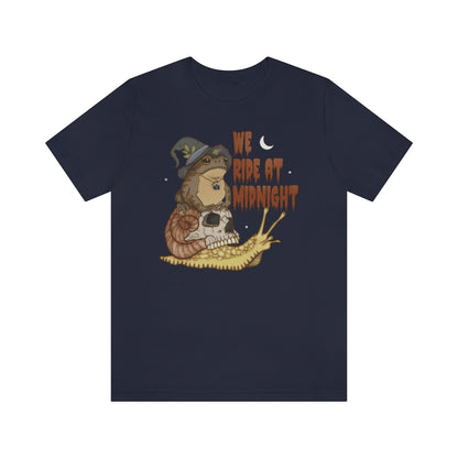 We Ride at Midnight Frog Unisex T-Shirt - Esdee