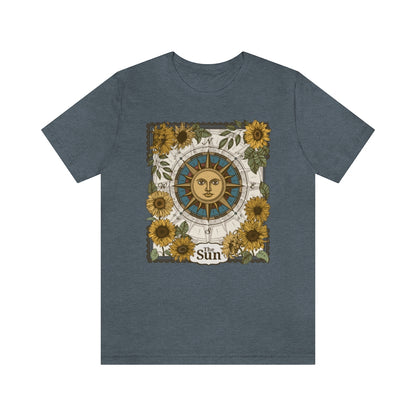 The Sun Tarot Card Unisex T-Shirt - Esdee