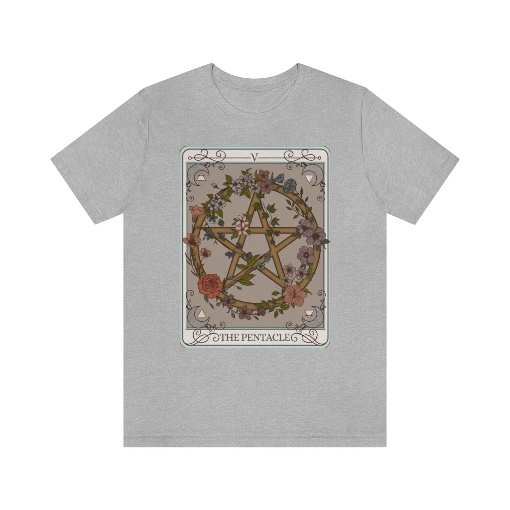 The Pentacle Tarot Card T-Shirt Esdee