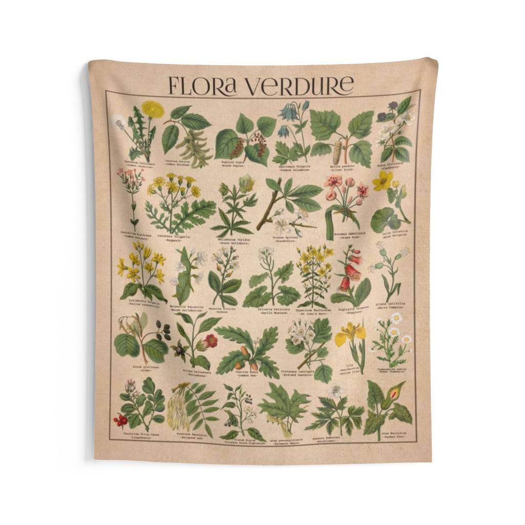 Botanical Indoor Wall Tapestry Esdee