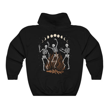 Skeleton Dance Hooded Sweatshirt Esdee