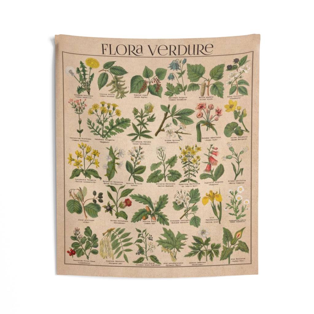 Botanical Indoor Wall Tapestry Esdee