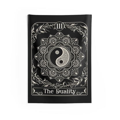 Duality Ad Meliora Tarot Custom Wall Tapestry - Esdee