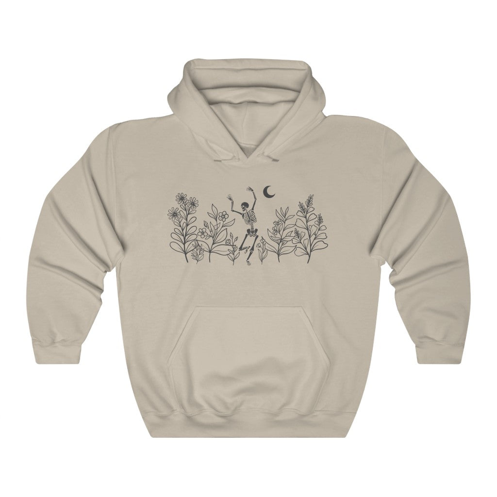 Wildflower Skeleton Hooded Sweatshirt - Esdee