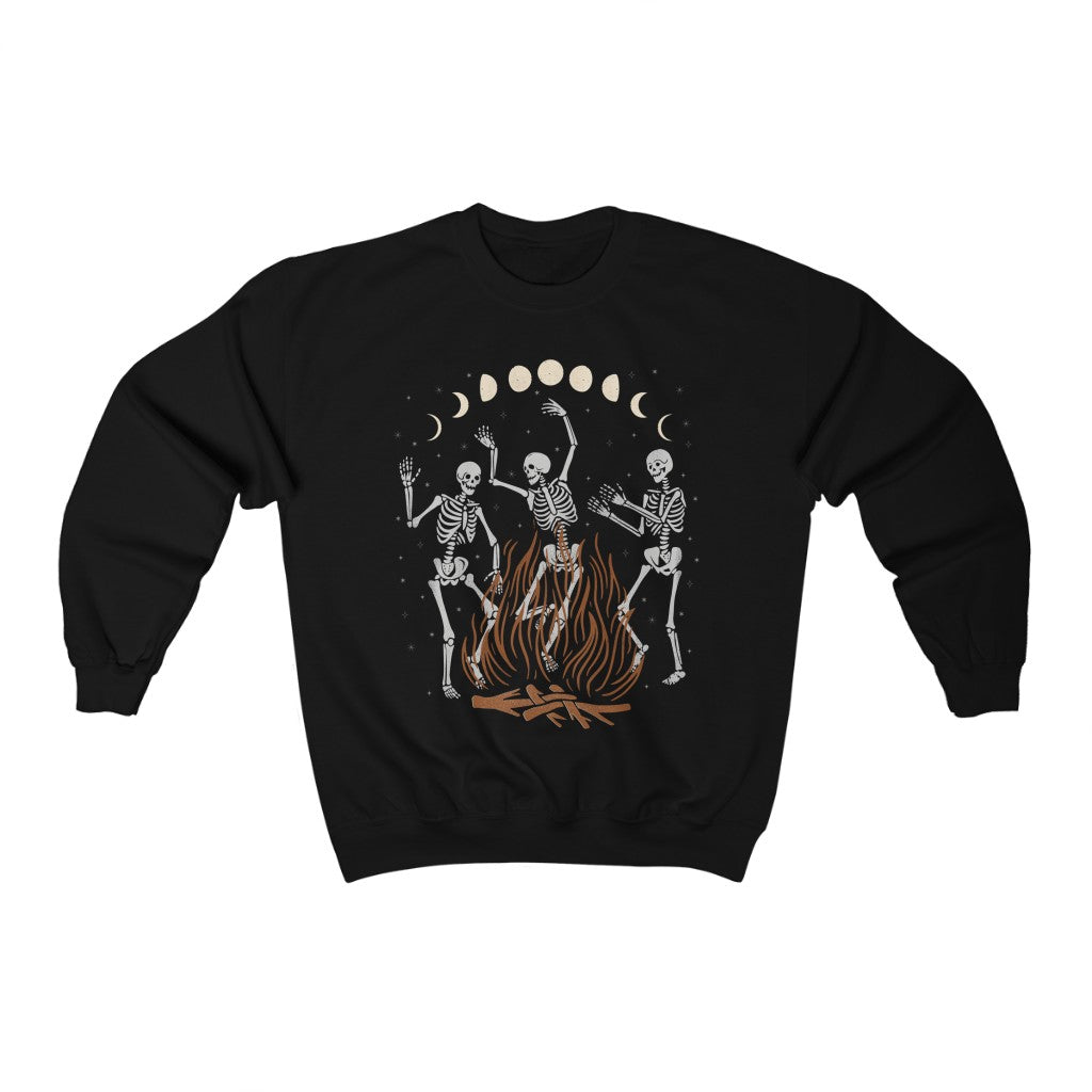 Skeleton Dance Crewneck Sweatshirt - Esdee