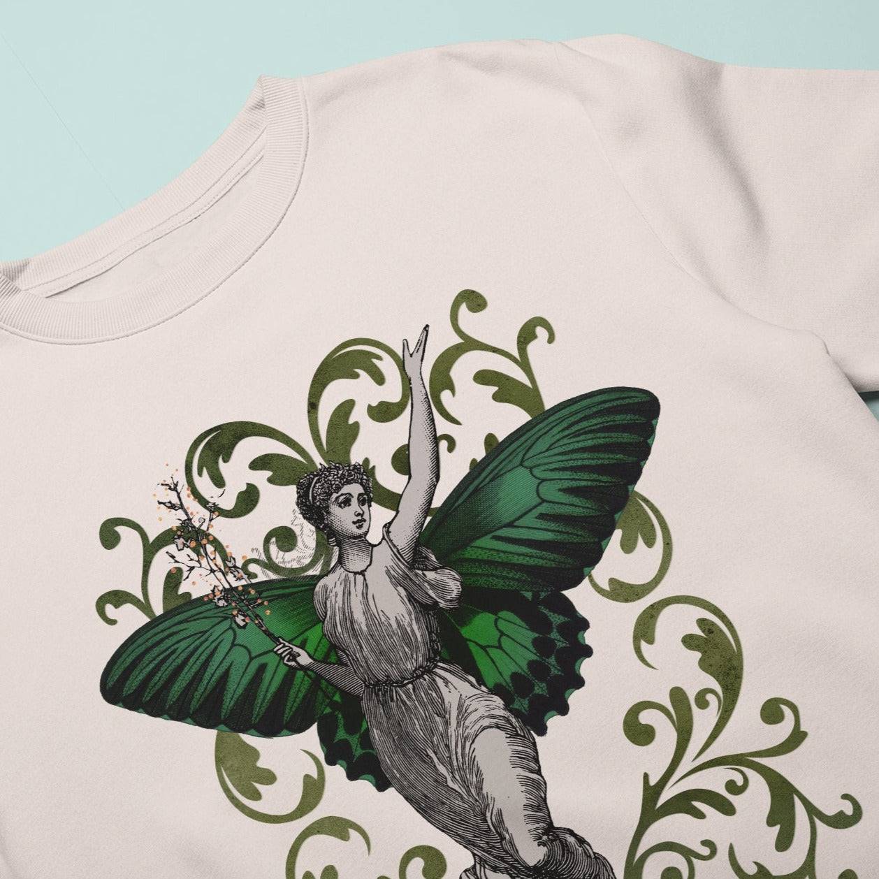 Green Fairy Crewneck Sweatshirt - Esdee