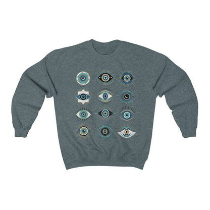 Evil Eye Unisex Crewneck Sweatshirt