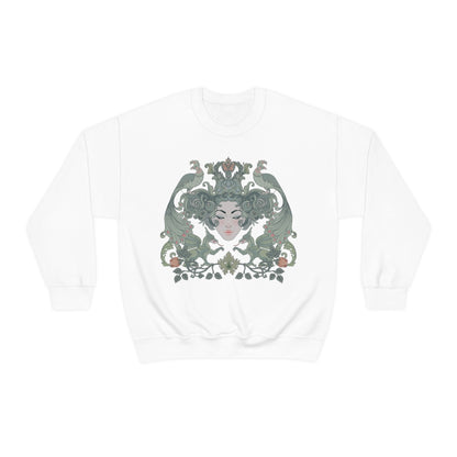 Dragon Art Nouveau Unisex Crewneck Sweatshirt - Esdee