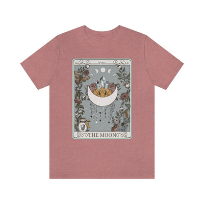 The Moon Tarot Card T-Shirt Esdee