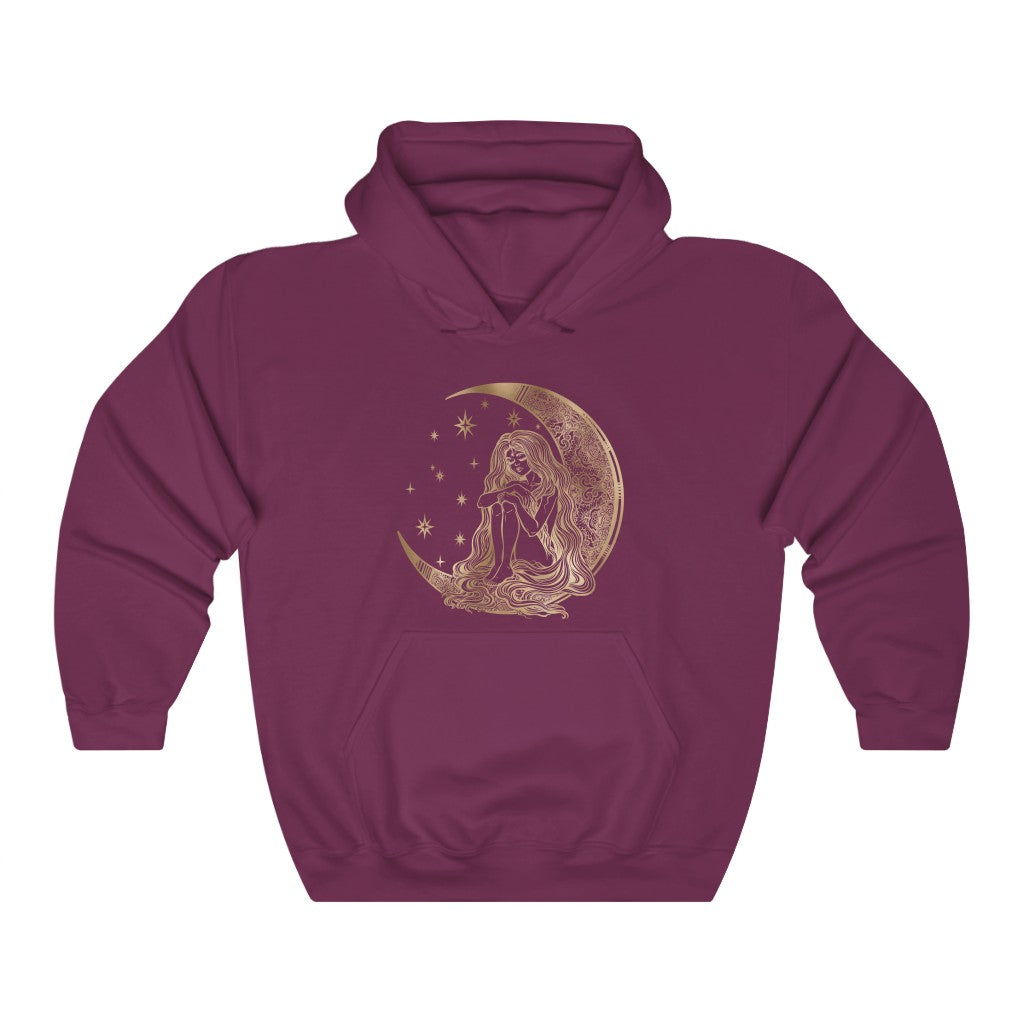 Moon Goddess Hooded Sweatshirt - Esdee