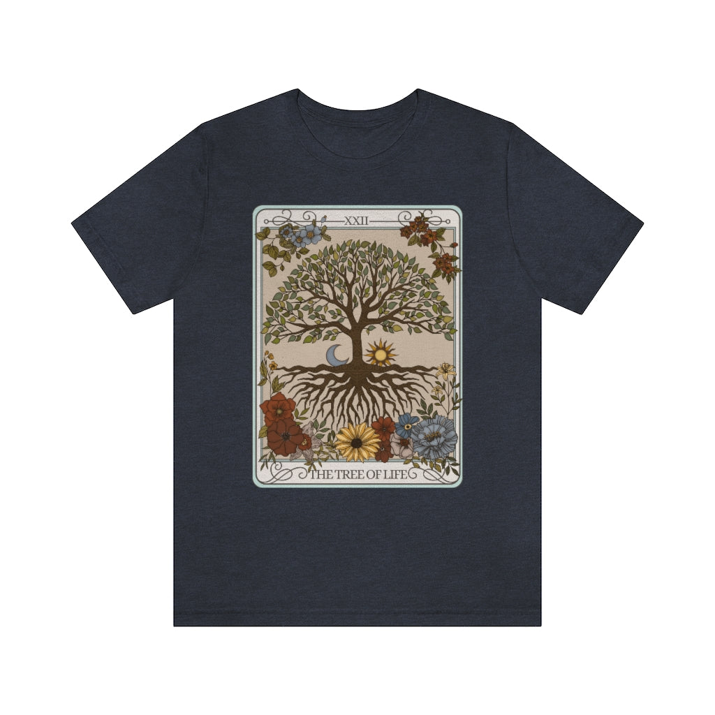 The Tree of Life Tarot Card T-Shirt Esdee