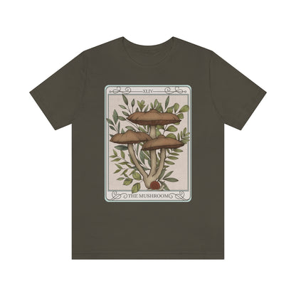 The Mushroom Tarot Card T-Shirt Esdee