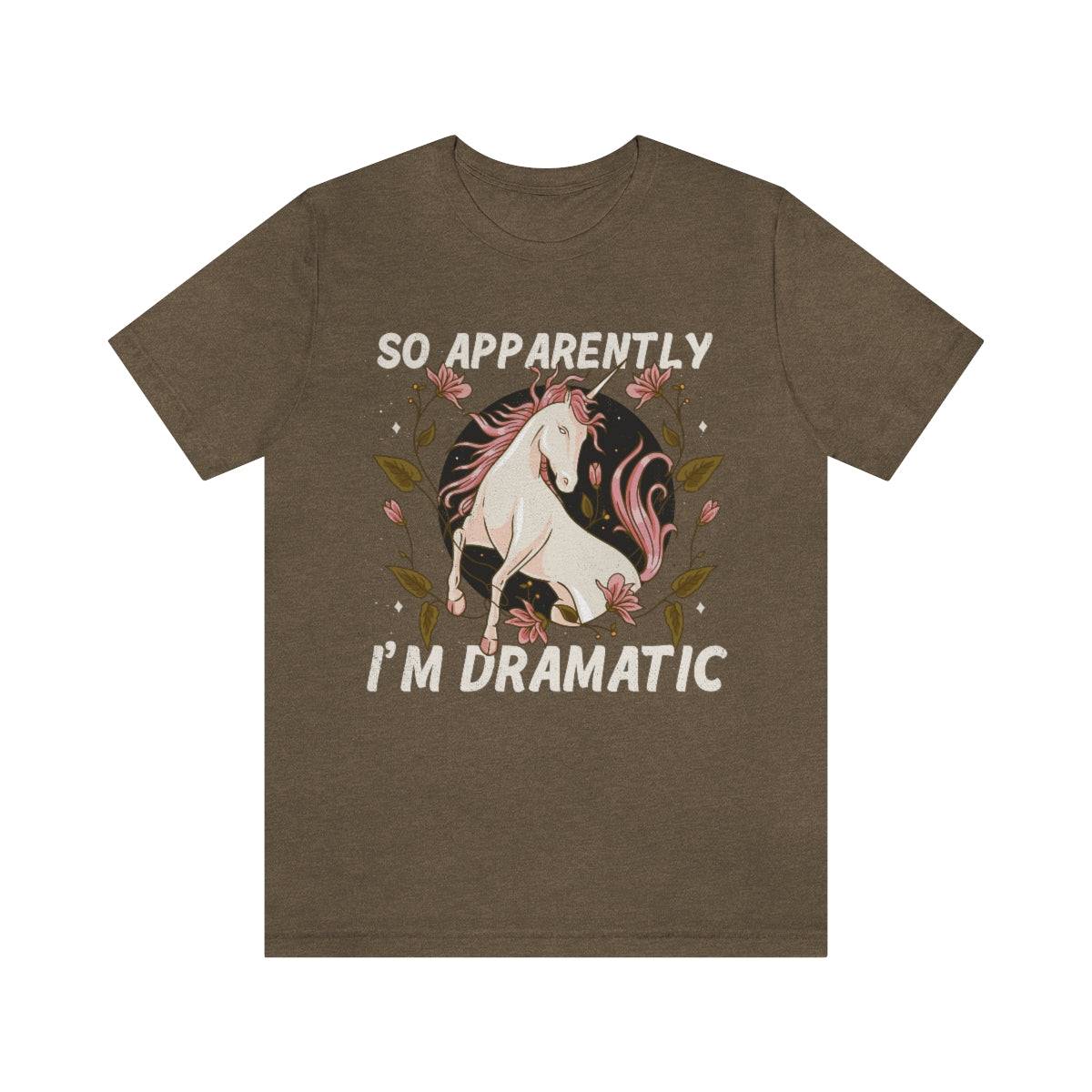 Dramatic Unicorn Unisex T-Shirt - Esdee
