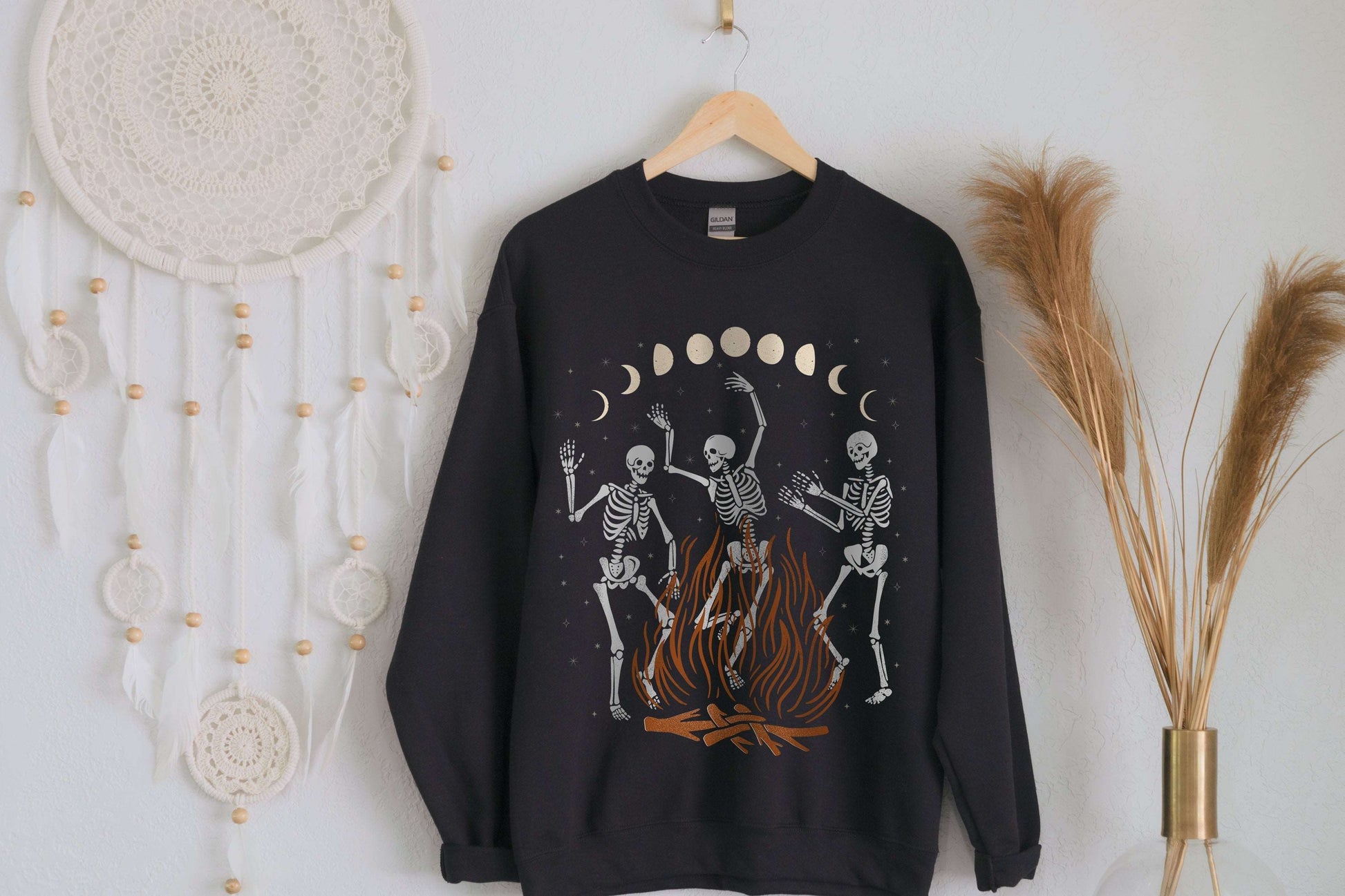 Skeleton Dance Crewneck Sweatshirt - Esdee