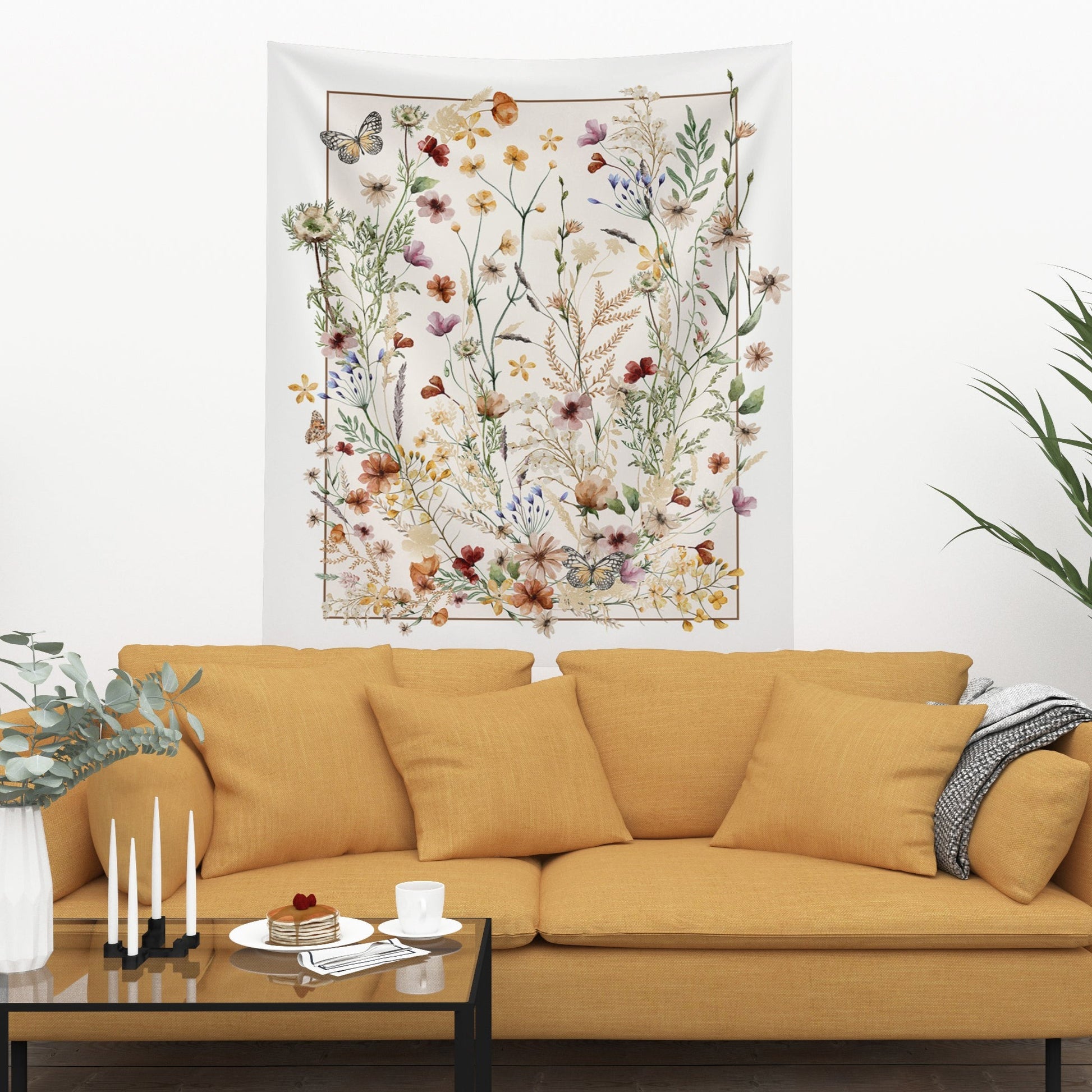Wildflower Indoor Wall Tapestry