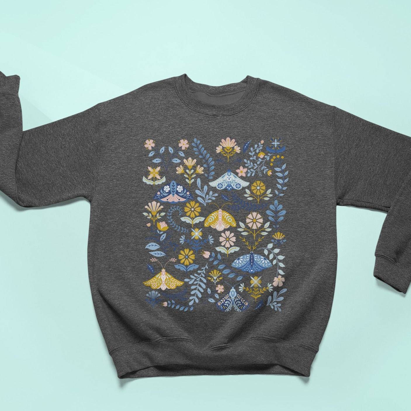 Scandinavian Moth Unisex Crewneck Sweatshirt - Esdee