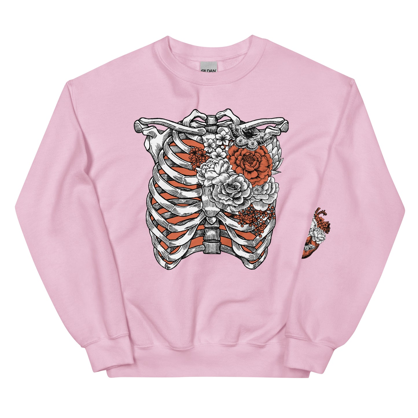 Heart On My Sleeve Unisex Crewneck Sweatshirt Esdee